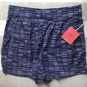 NWT MOSSIMO SUPPLY CO. Purple Pattern Shorts